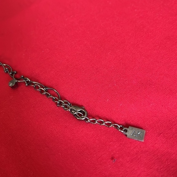 Anne Klein black small necklace. - Picture 5 of 5